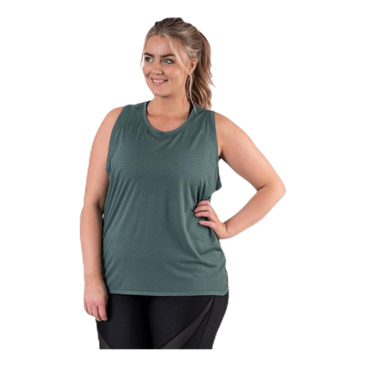 Alya Plus Size tank Green