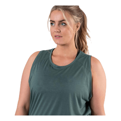 Alya Plus Size tank Green