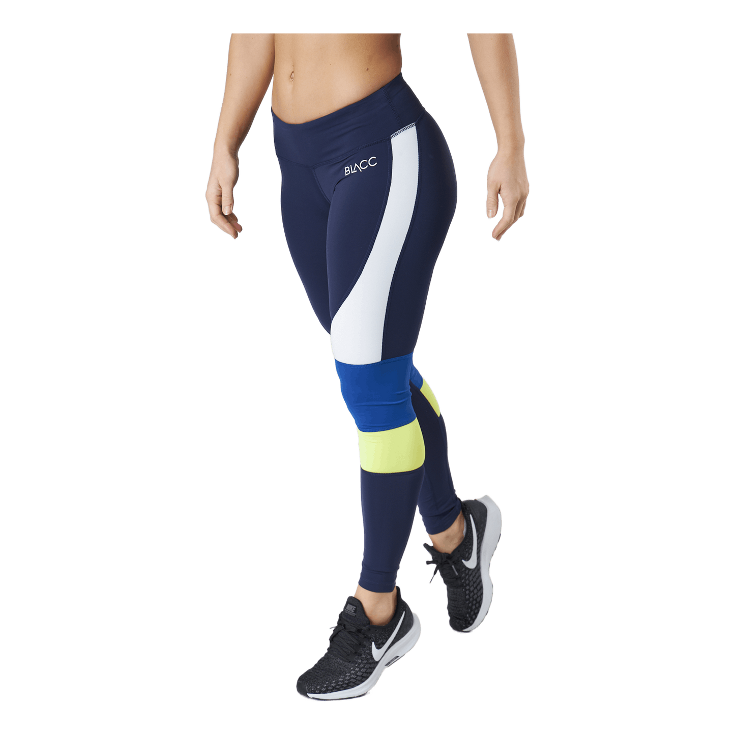 Sprint Tights Blue/White/Yellow