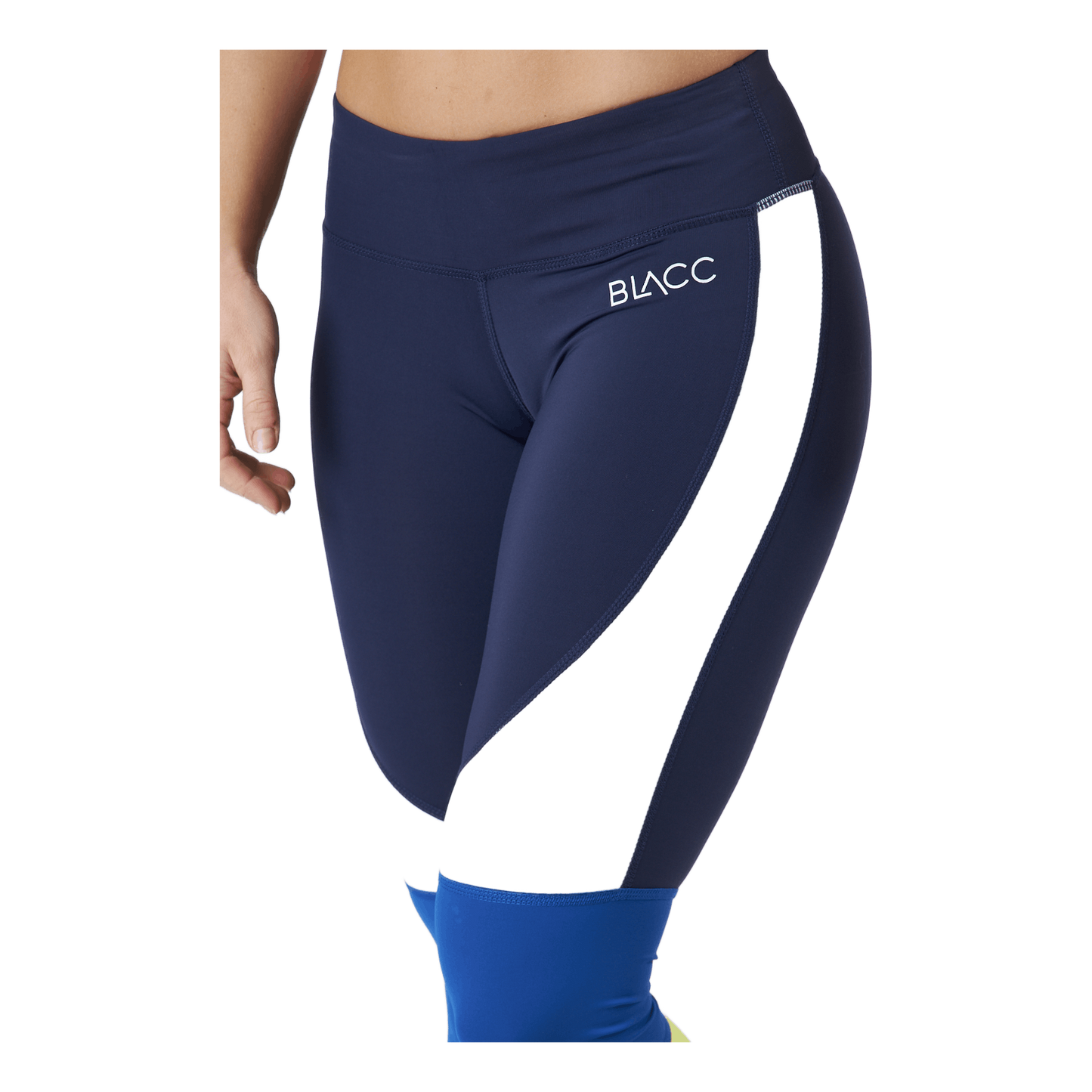 Sprint Tights Blue/White/Yellow