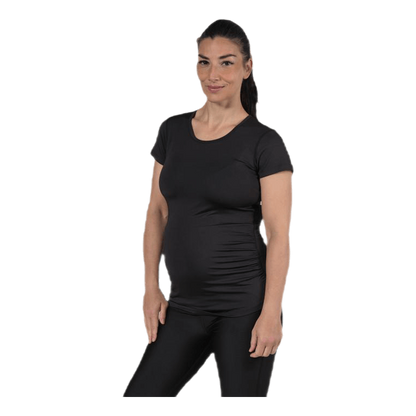 Active Mama Tee Black