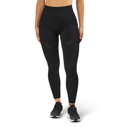 Fitness Melange Tights Black