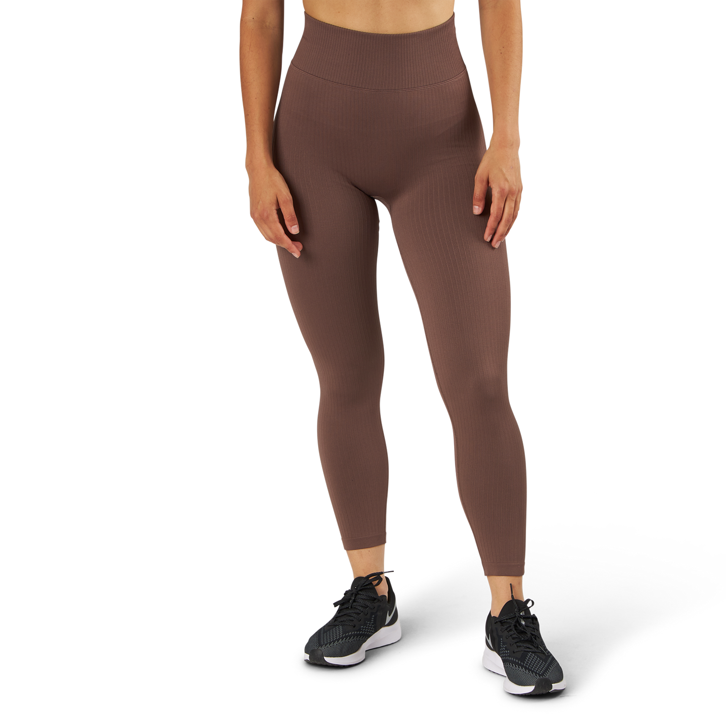 Rib Seamless Tights 2.0 Taupe