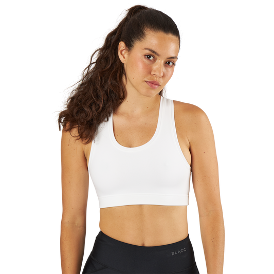 Star Sports Bra White