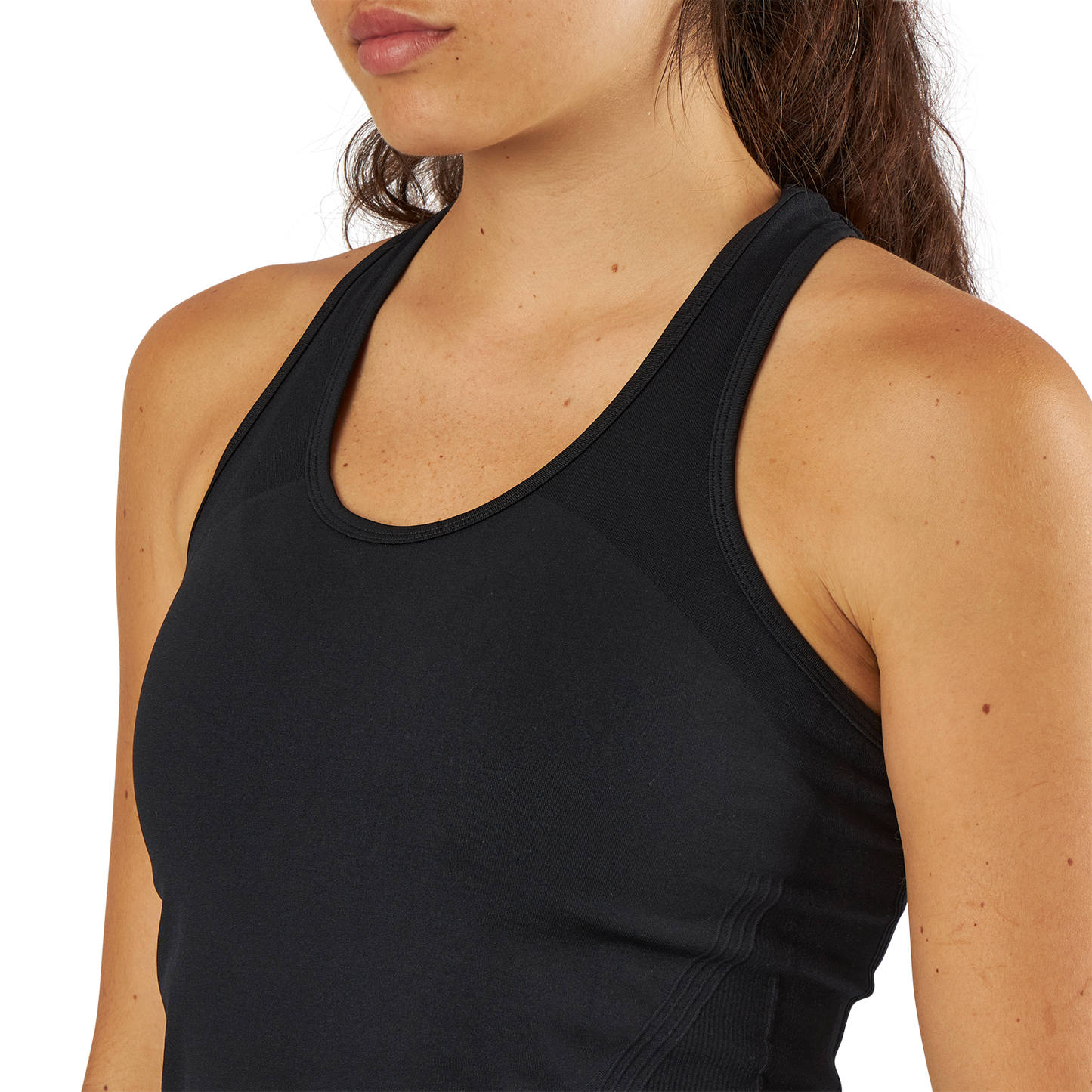 Hatha Seamless Tank Top Black