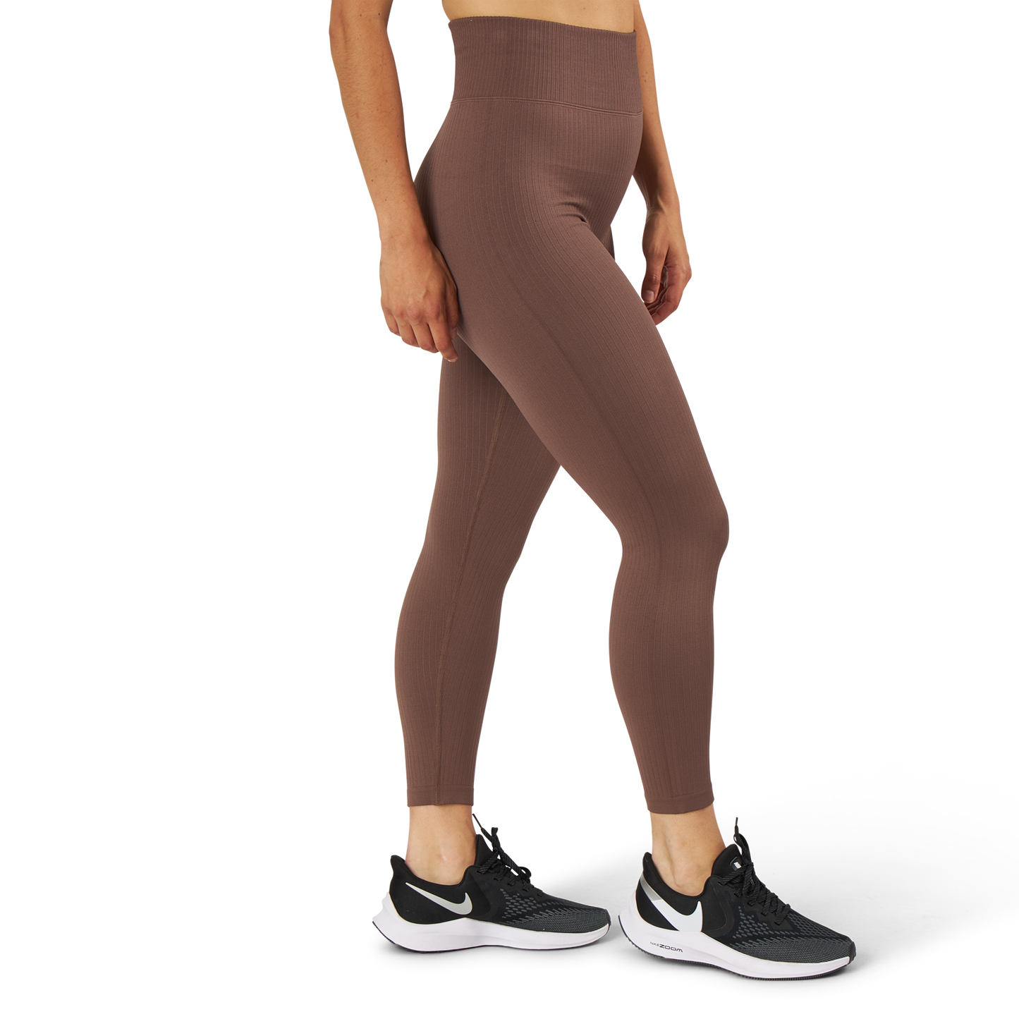 Rib Seamless Tights 2.0 Taupe