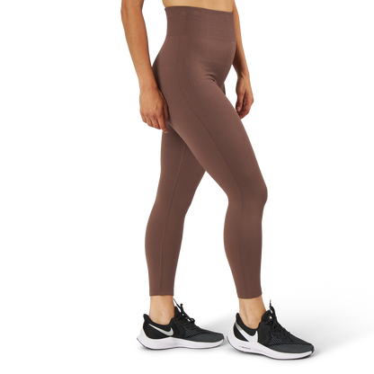 Rib Seamless Tights 2.0 Taupe