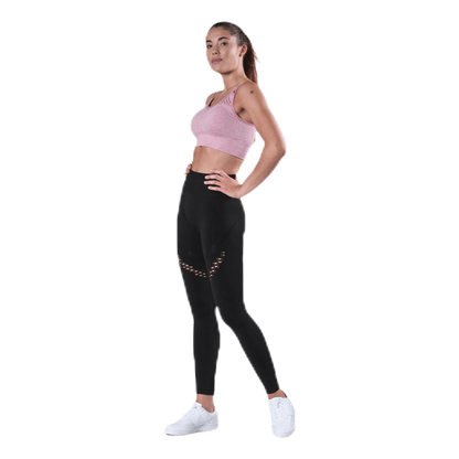 Fitness Seamless Mesh Bra Pink