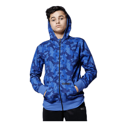 Junior James Camo Zip Patterned/Blue