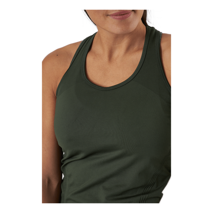 Hatha Seamless Tank Top Green