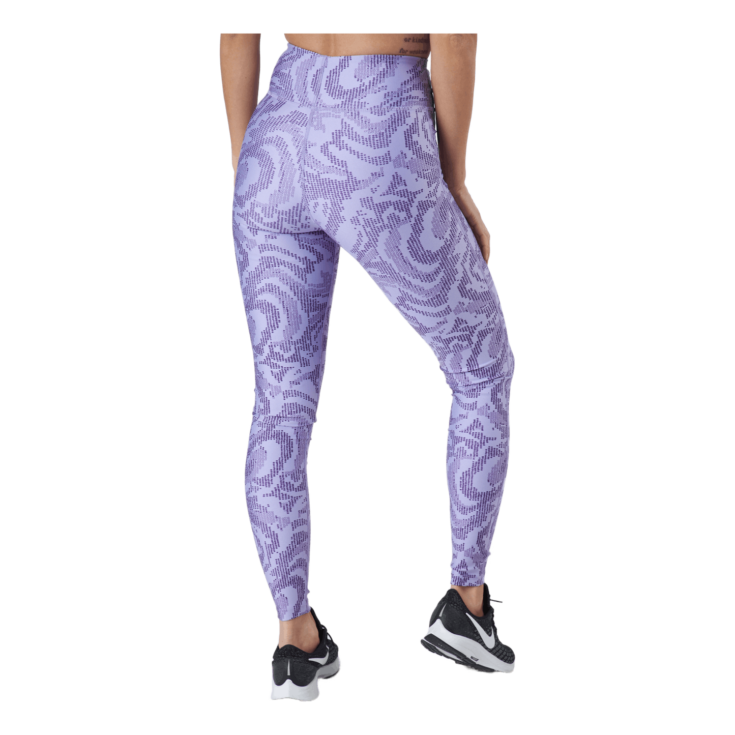 Control Tights Aop Hyacinth