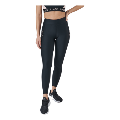 Power X High Waist Tights Black / Pink