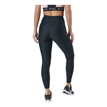 Power X High Waist Tights Black / Pink