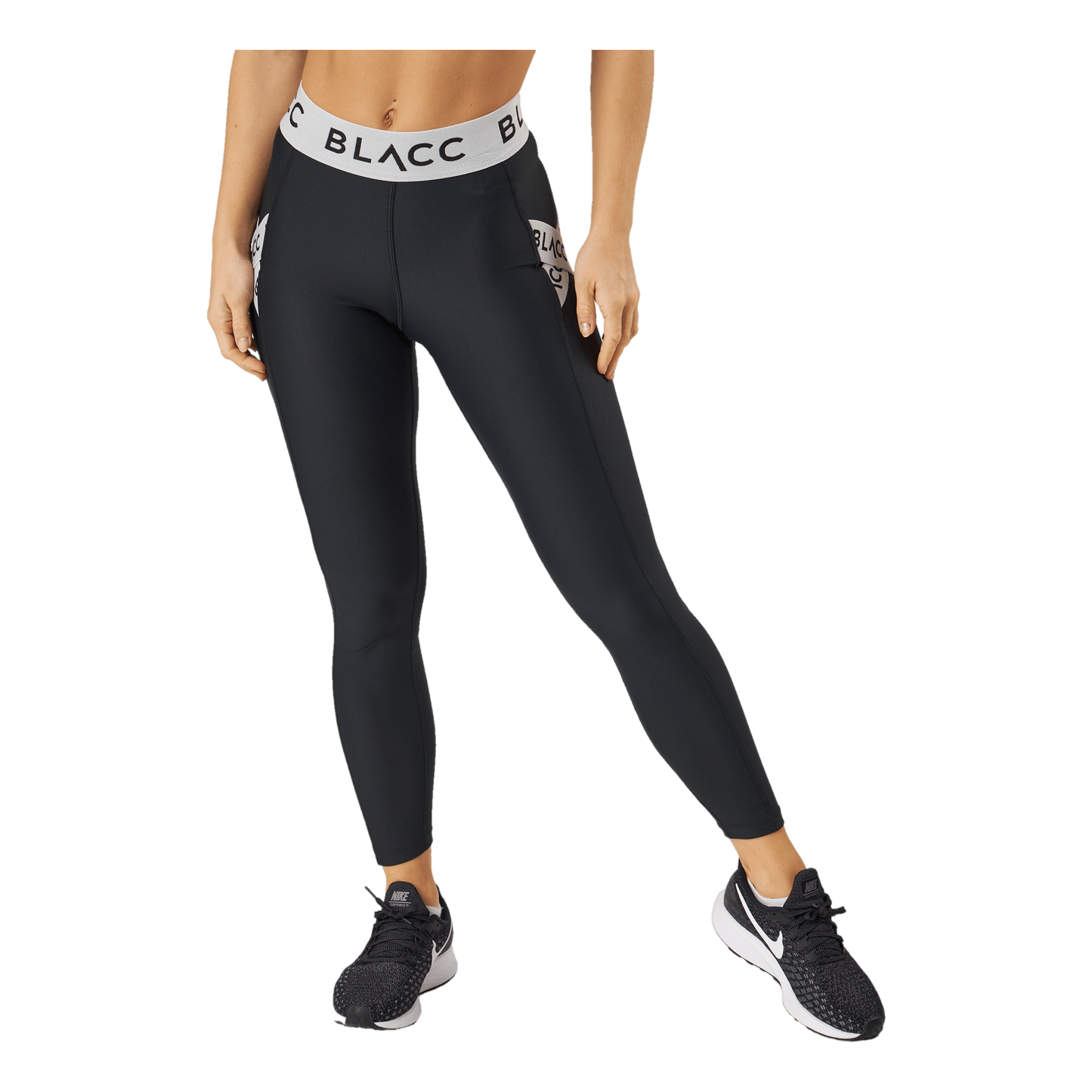 Power X High Waist Tights 2.0 Black/white