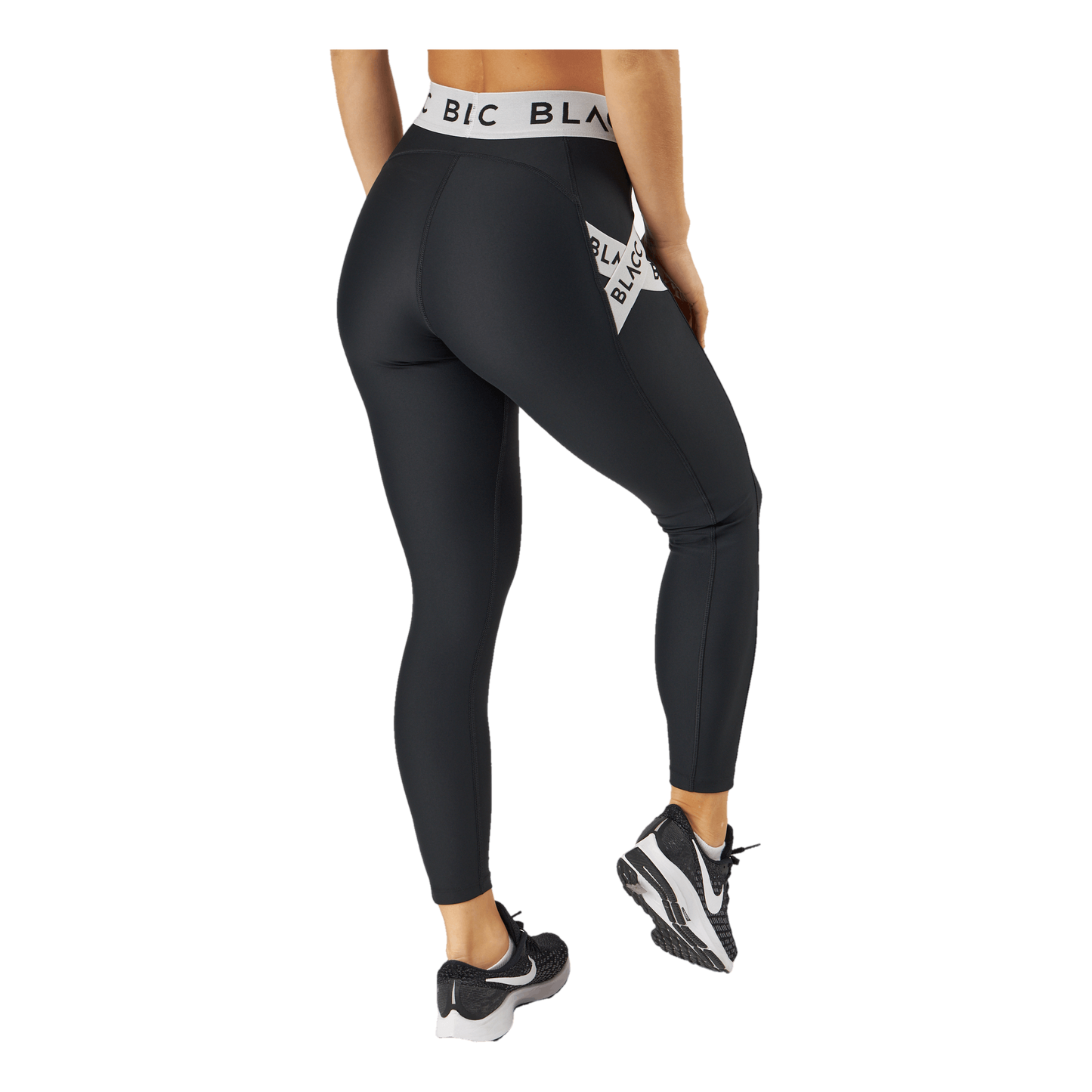 Power X High Waist Tights 2.0 Black/white