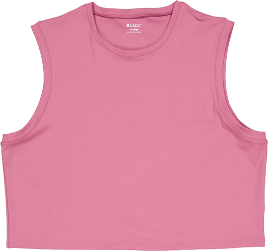 Ella Overlap Crop Top Mellow Mauve
