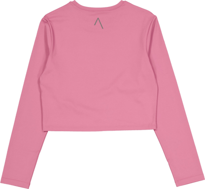 Ella Overlap Long Sleeve Top Mellow Mauve