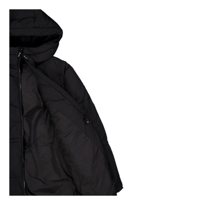 Maya Padded Hybrid Jacket Jet Black