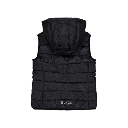 Lulu Hood Vest Black