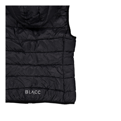 Lulu Hood Vest Black