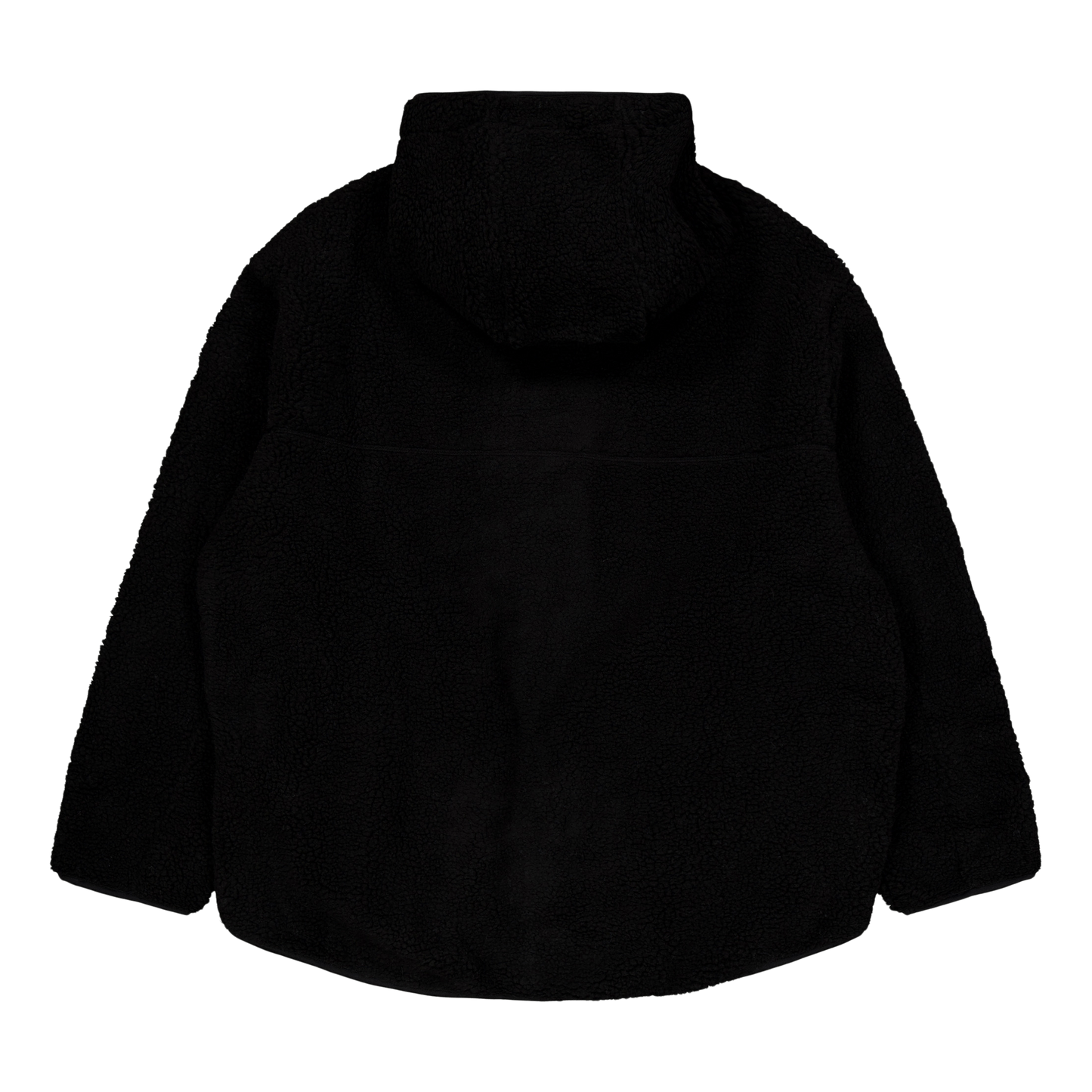 Pile Hood Jacket Jet Black