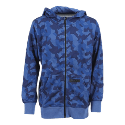 Junior James Camo Zip Patterned/Blue