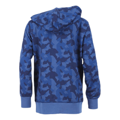 Junior James Camo Zip Patterned/Blue