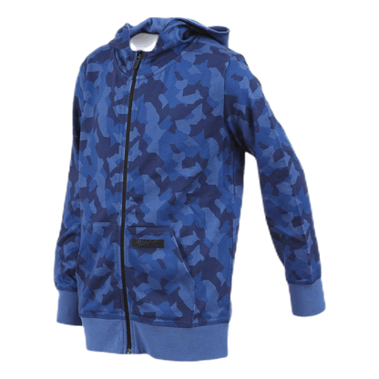 Junior James Camo Zip Patterned/Blue