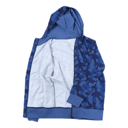 Junior James Camo Zip Patterned/Blue