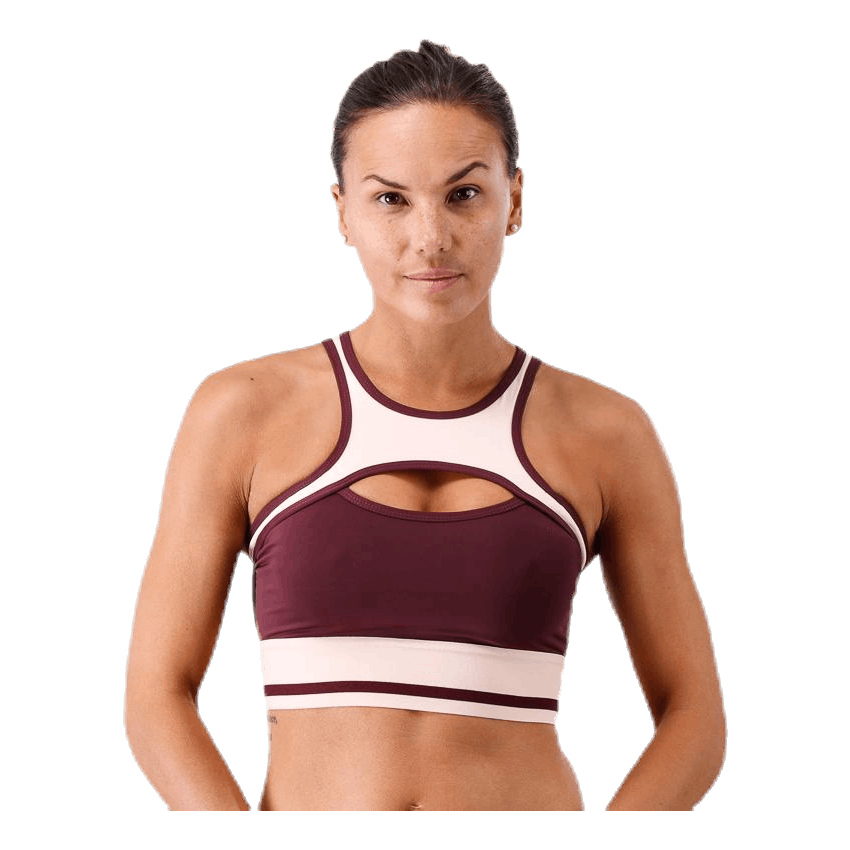 Hop Sports Bra  Purple/Pink/White