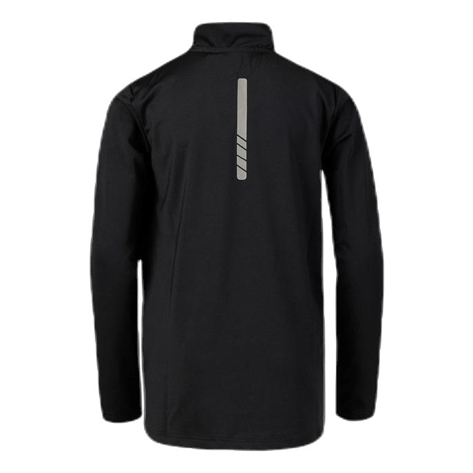 Junior Toby Half Zip Running Black