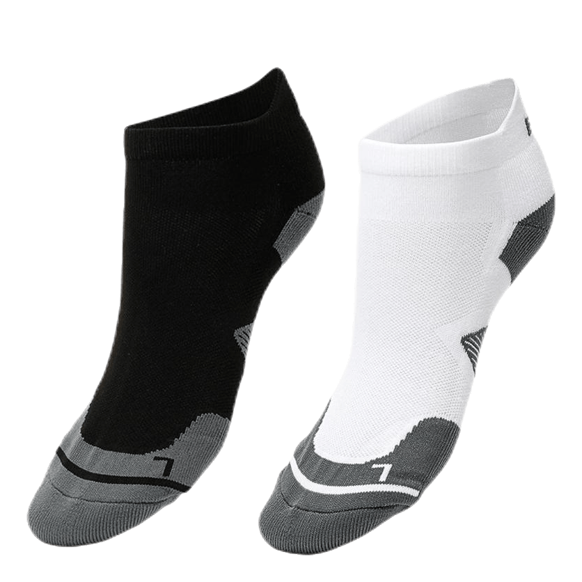 2-pack Running Sock White/Black