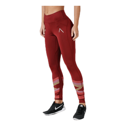 Twist Tights Red