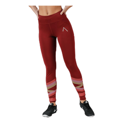 Twist Tights Red