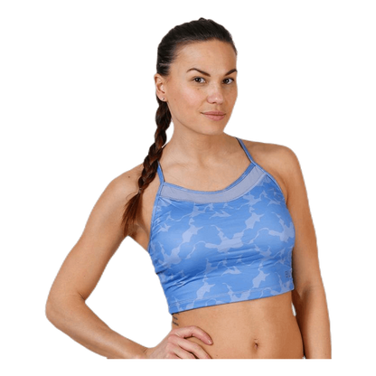 Live Crop Top Blue