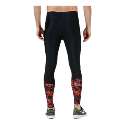 Brace Compression Tights Black/Red