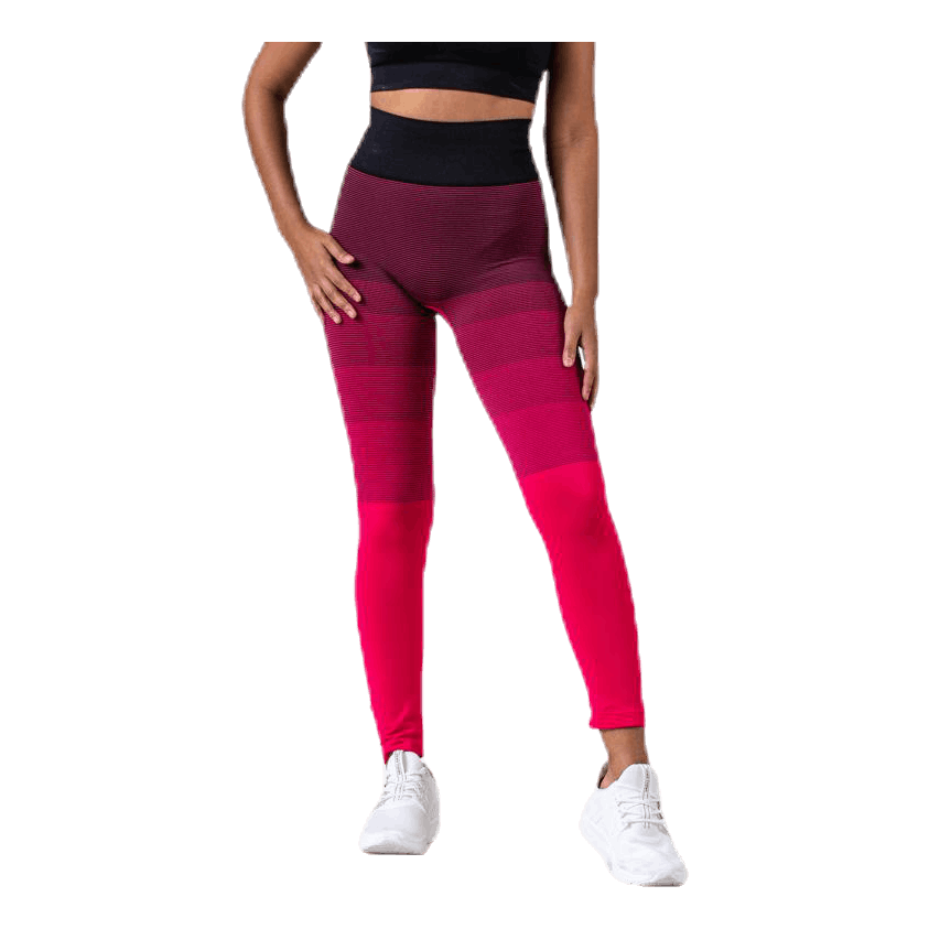 Gradient Seamless Tights Pink