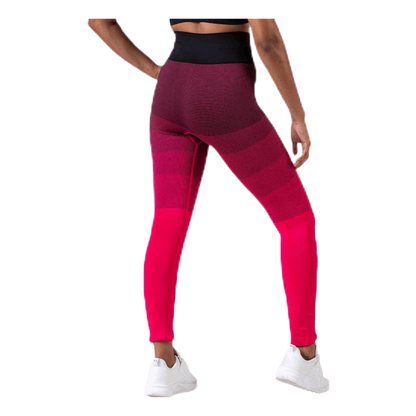 Gradient Seamless Tights Pink