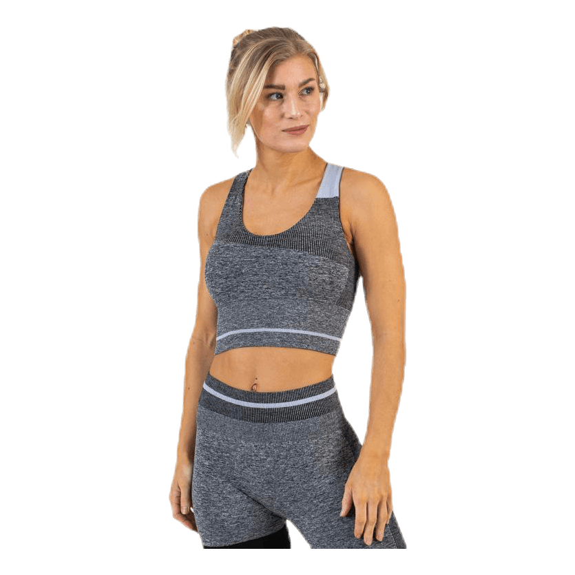 Halley Seamless Bra Black/Grey