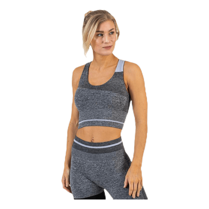 Halley Seamless Bra Black/Grey