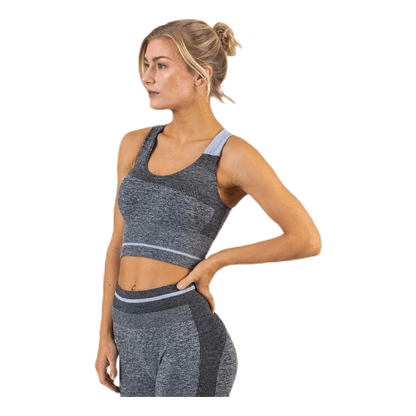 Halley Seamless Bra Black/Grey