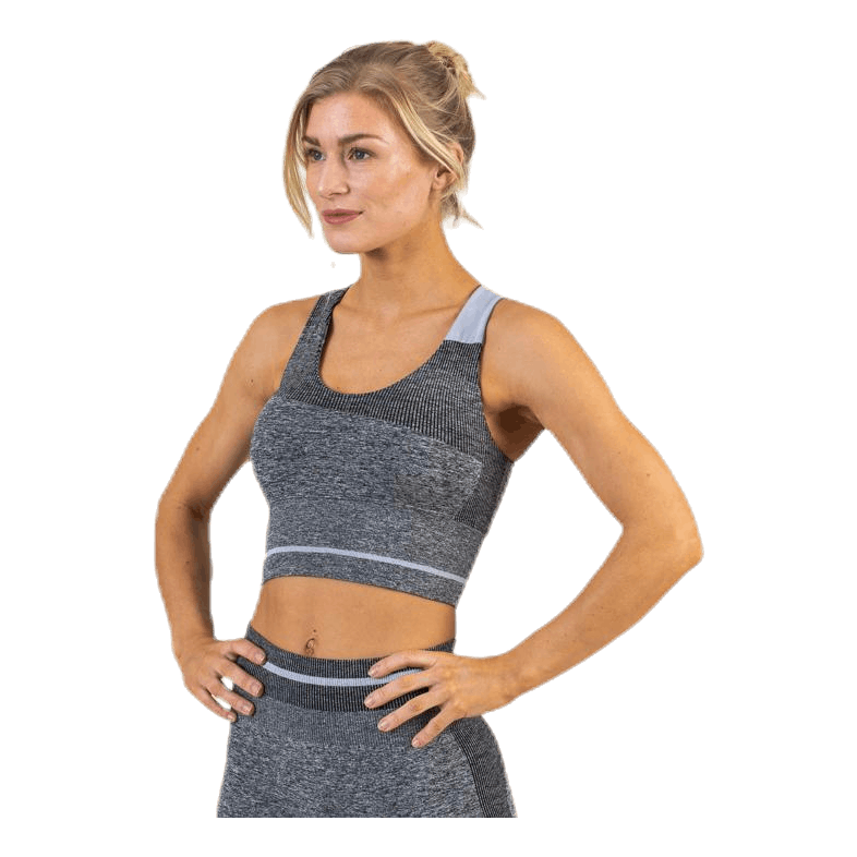 Halley Seamless Bra Black/Grey