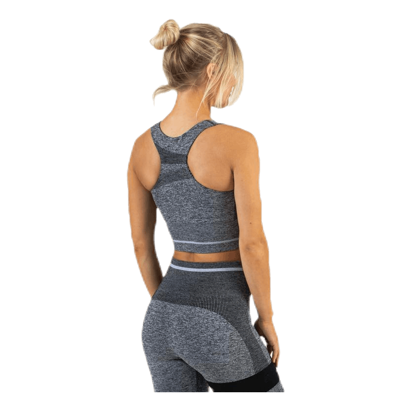 Halley Seamless Bra Black/Grey