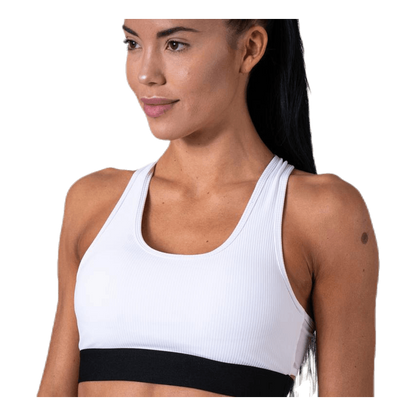 Koray Rib Bra White