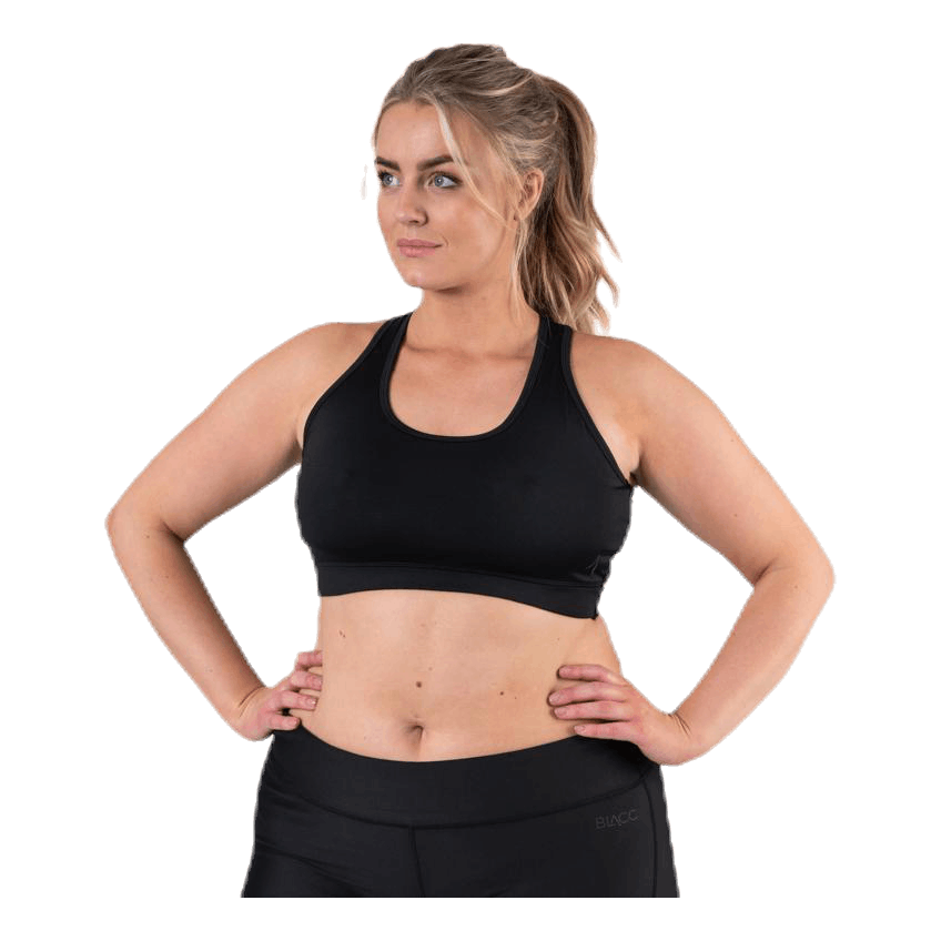 Portia Plus Size Bra Black