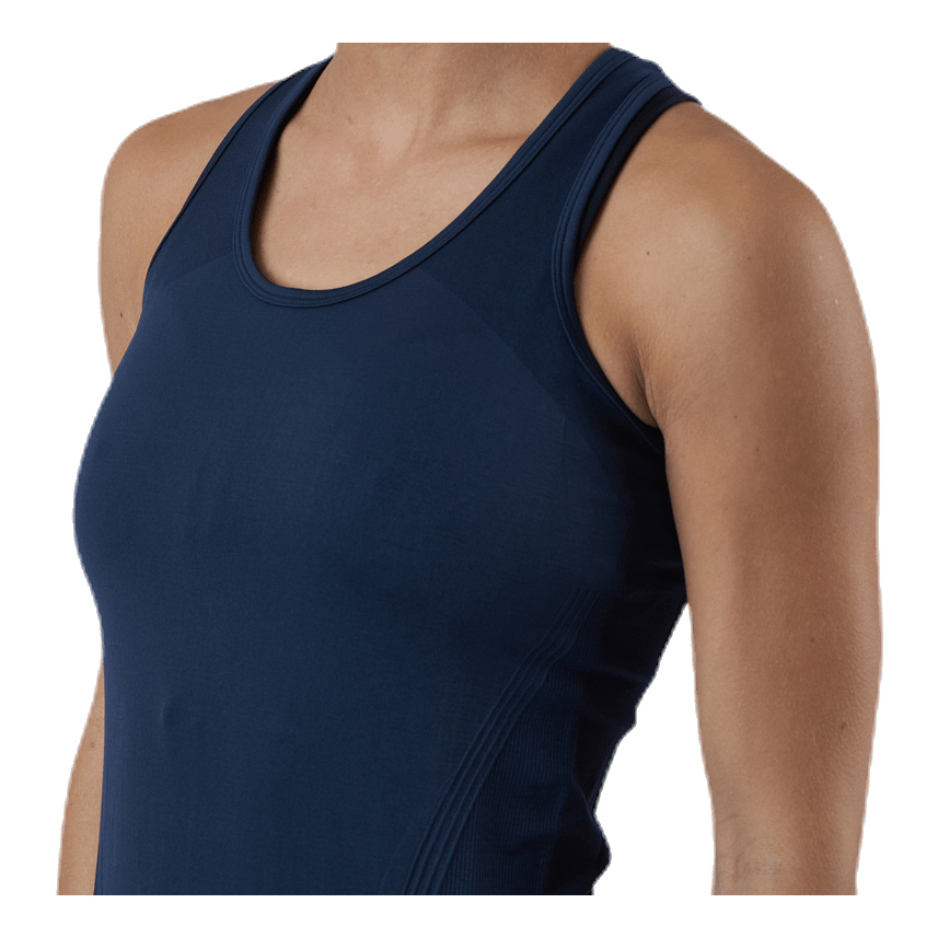 Hatha Seamless Tank Top Blue