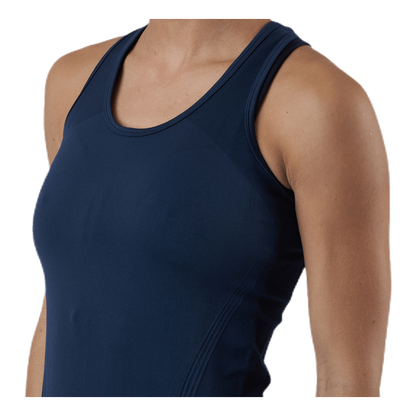 Hatha Seamless Tank Top Blue