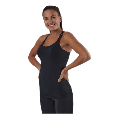 Clean Seamless Tank Top Black