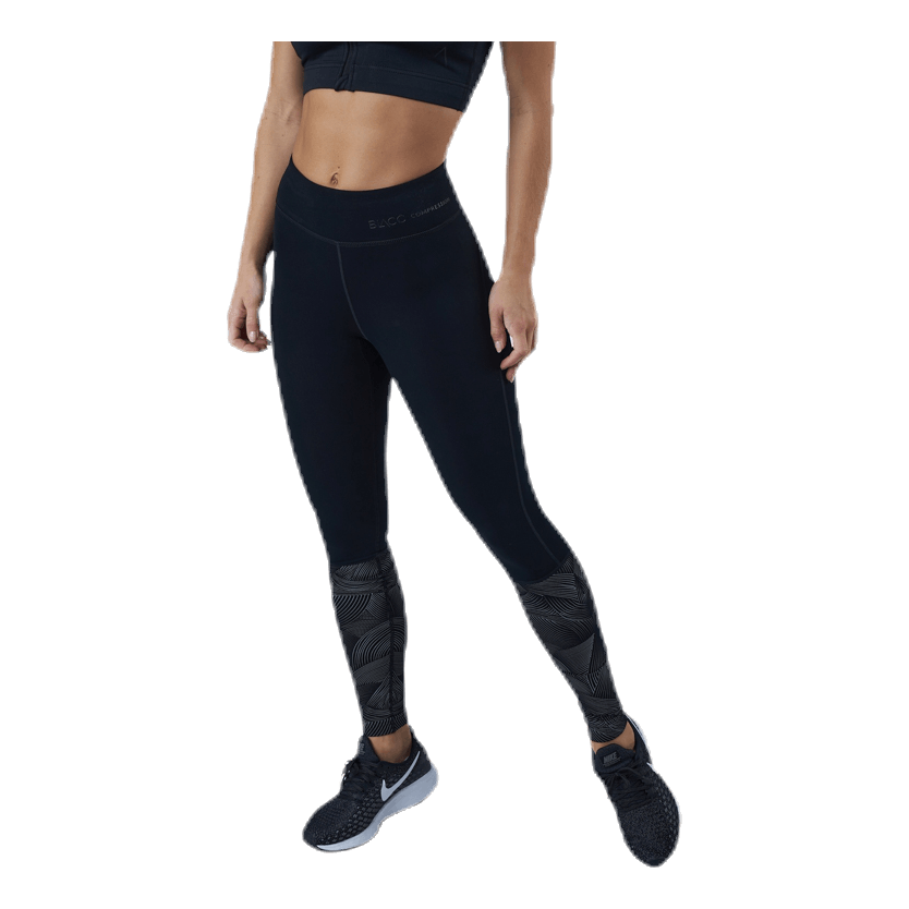 Firm Winter Compression Tights Black