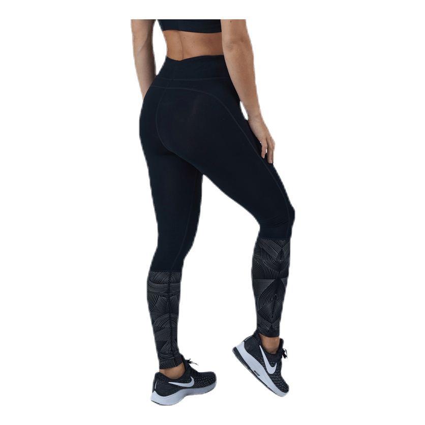 Firm Winter Compression Tights Black